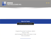Tablet Screenshot of emagtech.com
